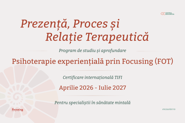 Formare in Focusing | Focusing Oriented Therapy